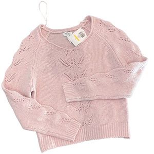 Bell True Craft Pink Sweater. NWT. Small